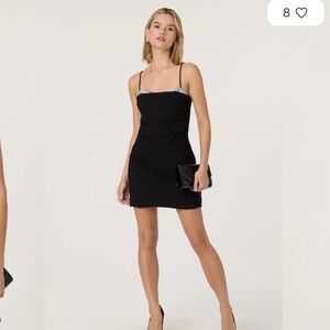 ASTR The Label Kalista Embellished Mini Dress Size M NWT